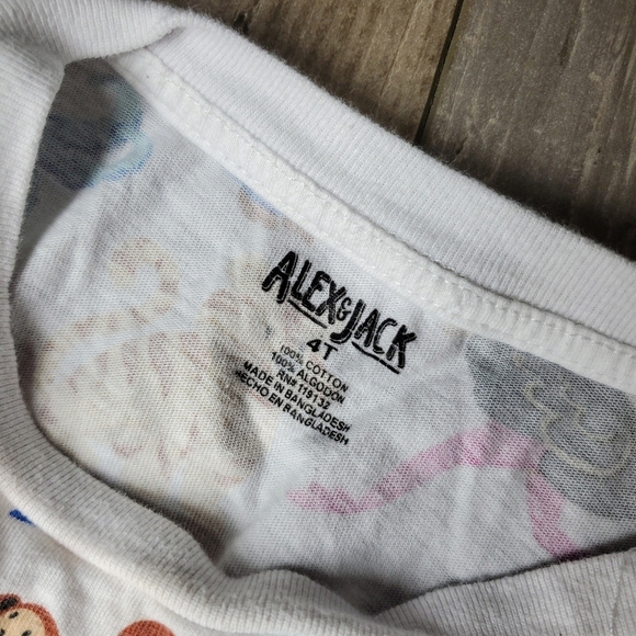 Alex & Jack and Garanimals Size 4T Boys Short Sleeve Casual T-Shirt Bundle GUC - Picture 3 of 15